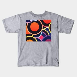 Happy Circle Series - Happy Three Kids T-Shirt